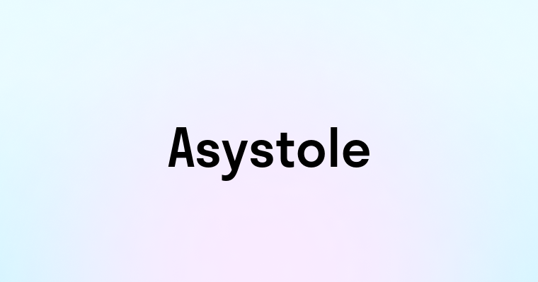 Asystole