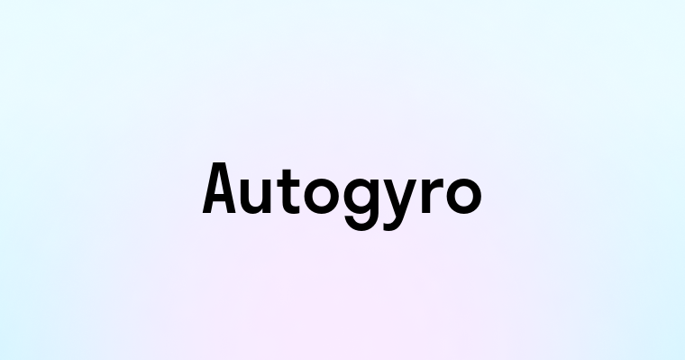 Autogyro