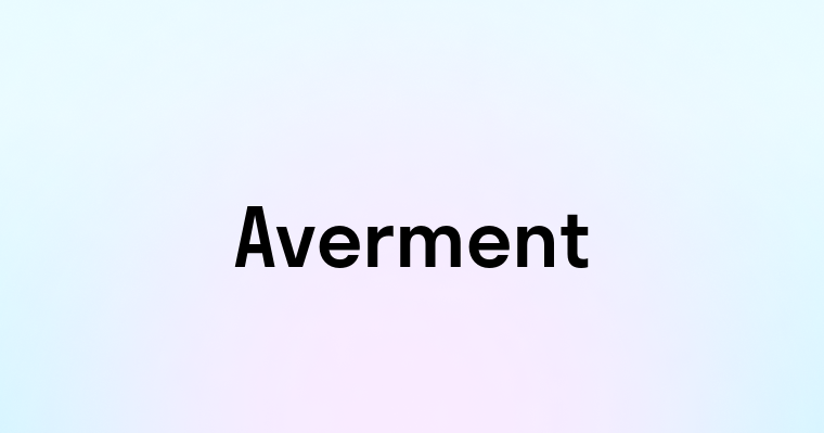 Averment