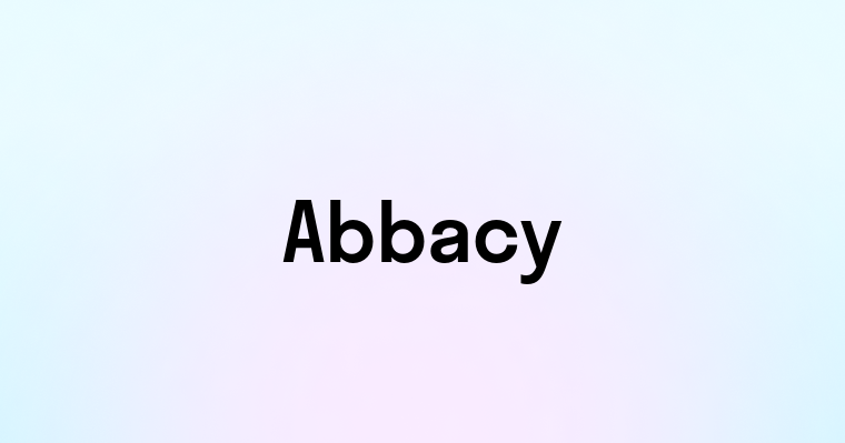 Abbacy