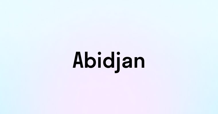 Abidjan