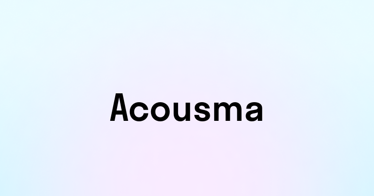 Acousma