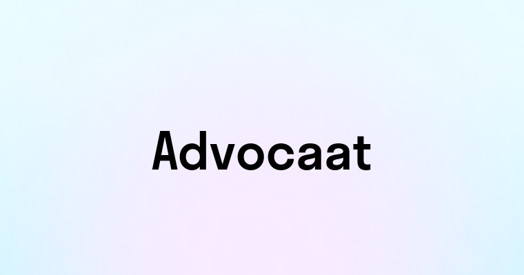 Advocaat