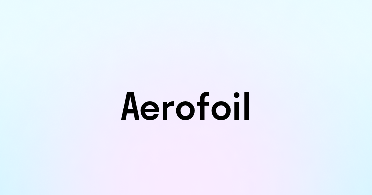 Aerofoil