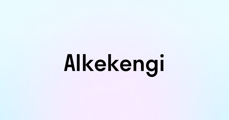 Alkekengi