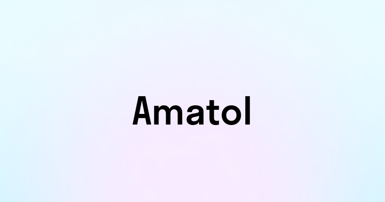 Amatol