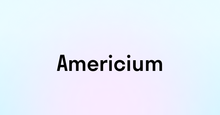 Americium