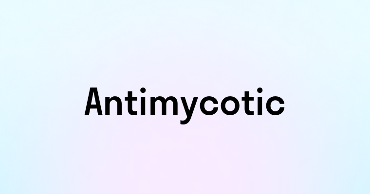 Antimycotic