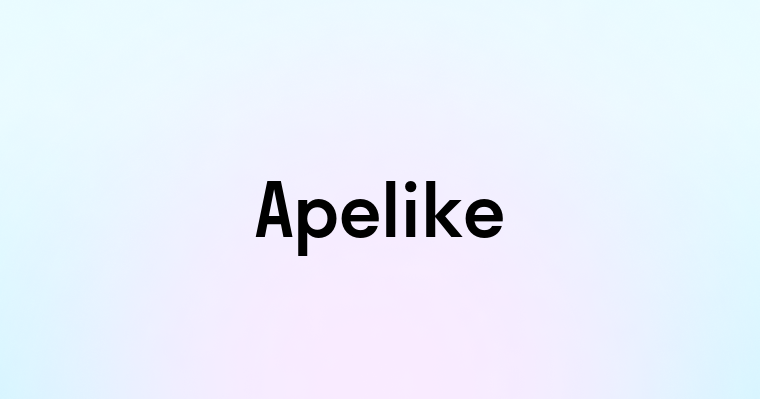 Apelike