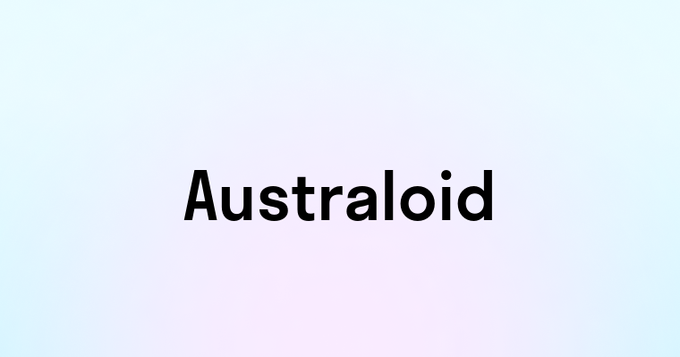 Australoid