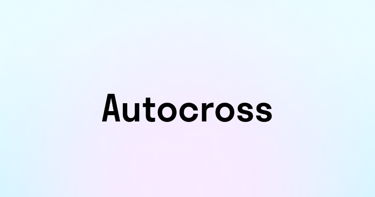 Autocross