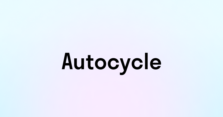 Autocycle