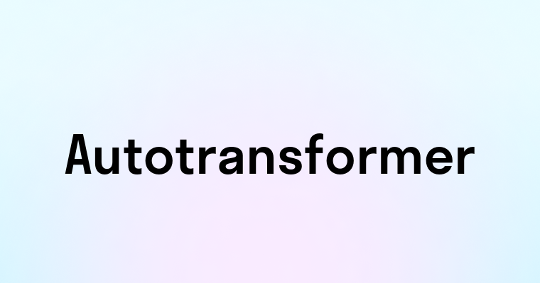 Autotransformer