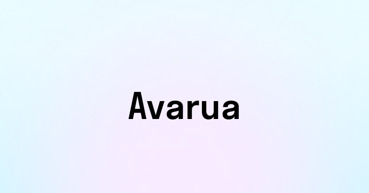 Avarua