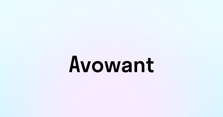 Avowant