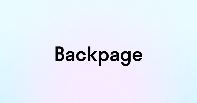 Backpage