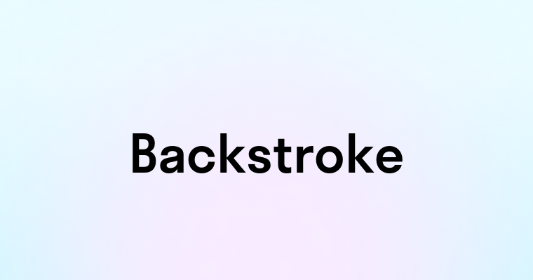 Backstroke