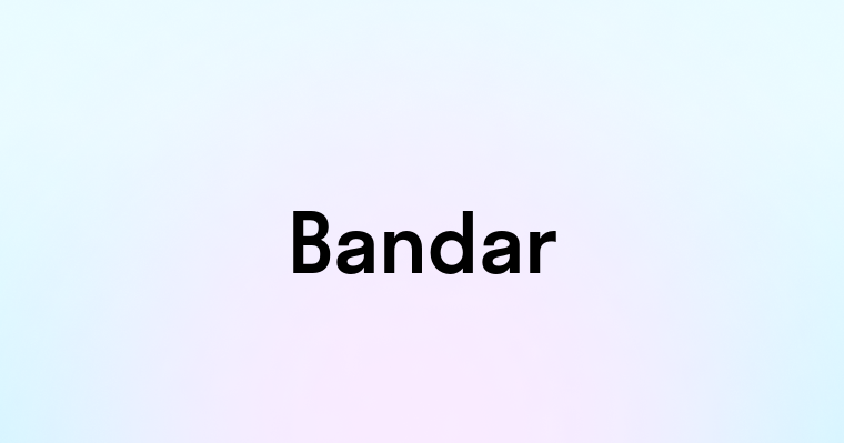 Bandar