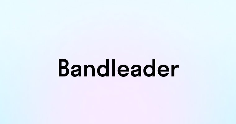 Bandleader