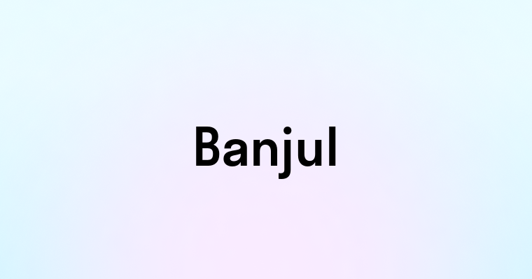 Banjul