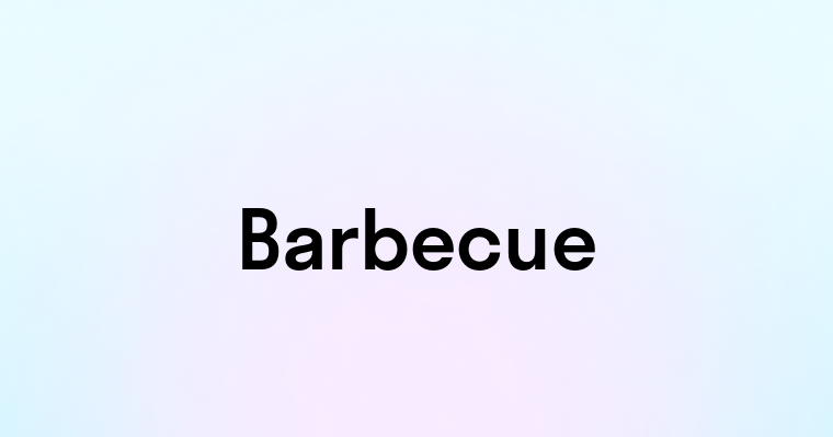 Barbecue