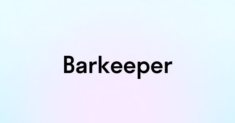 Barkeeper