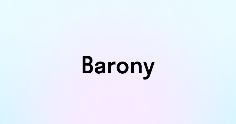 Barony