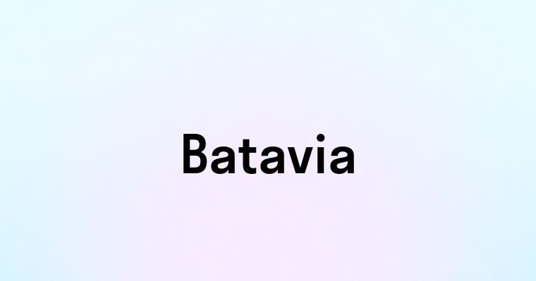 Batavia