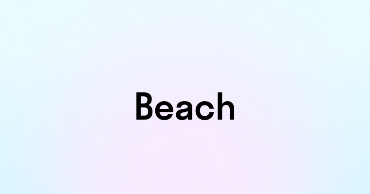 Beach