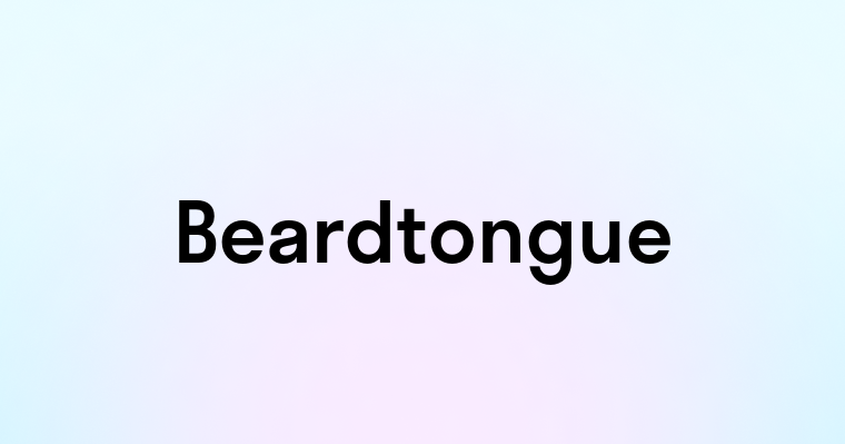 Beardtongue