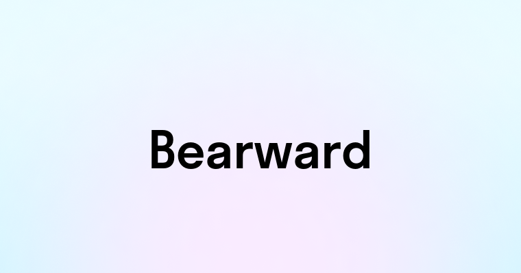 Bearward