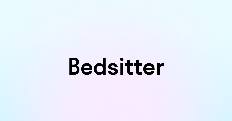 Bedsitter