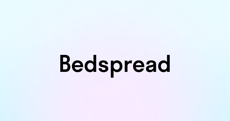 Bedspread