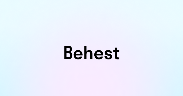 Behest