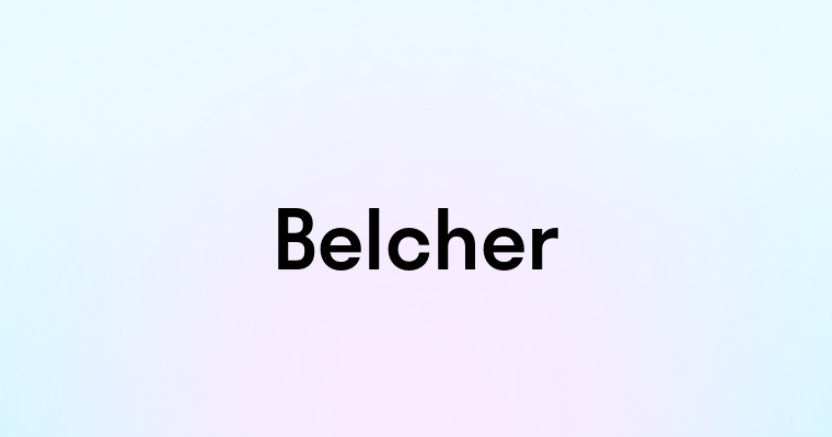 Belcher