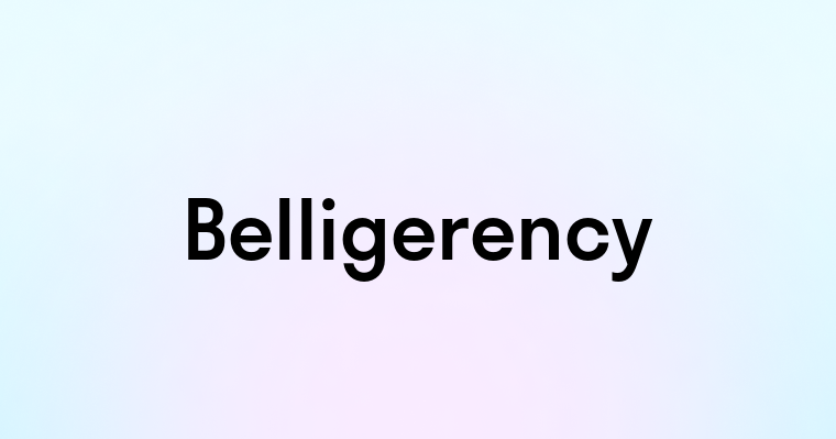 Belligerency