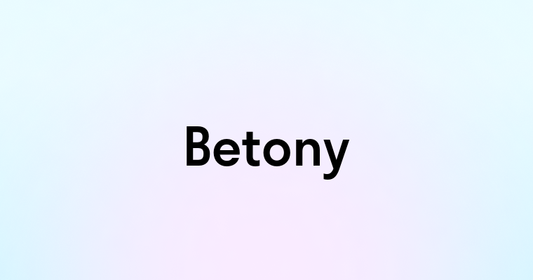 Betony