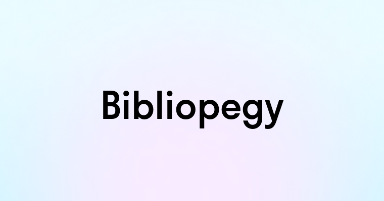 Bibliopegy