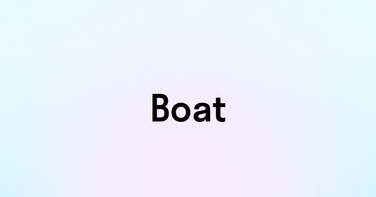 Boat