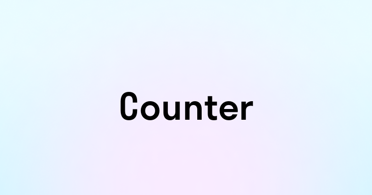 Counter