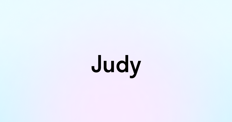 Judy