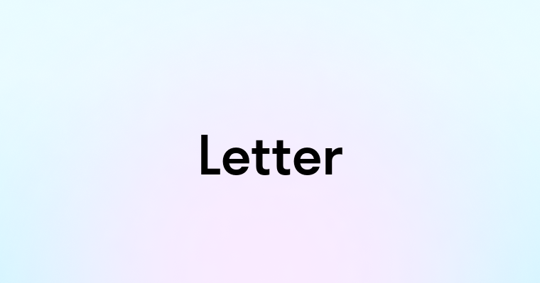 Letter