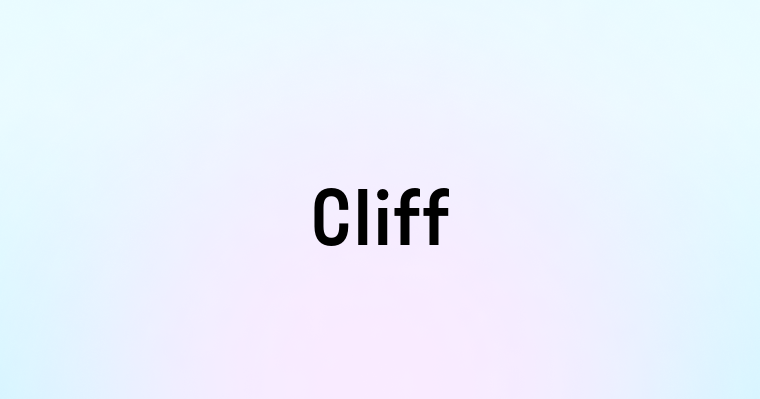 Cliff