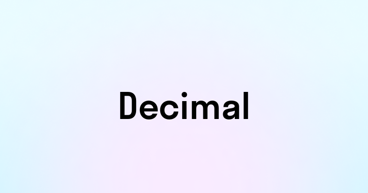 Decimal