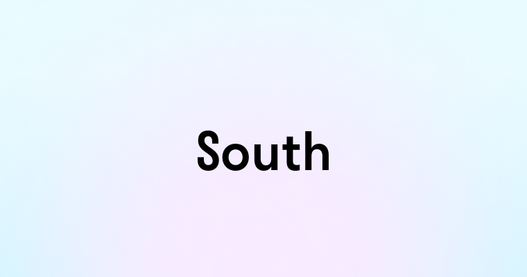 South