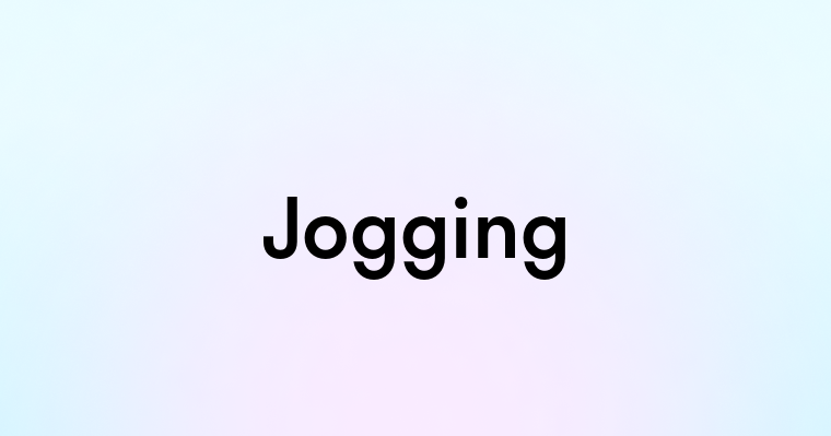 Jogging