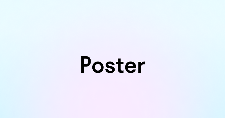 Poster