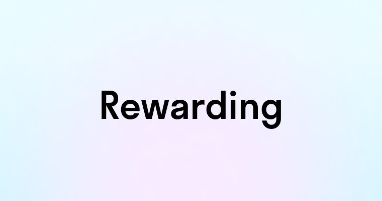 Rewarding