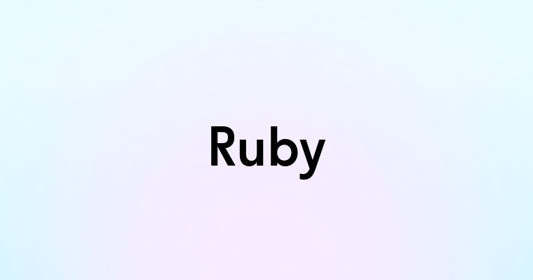 Ruby