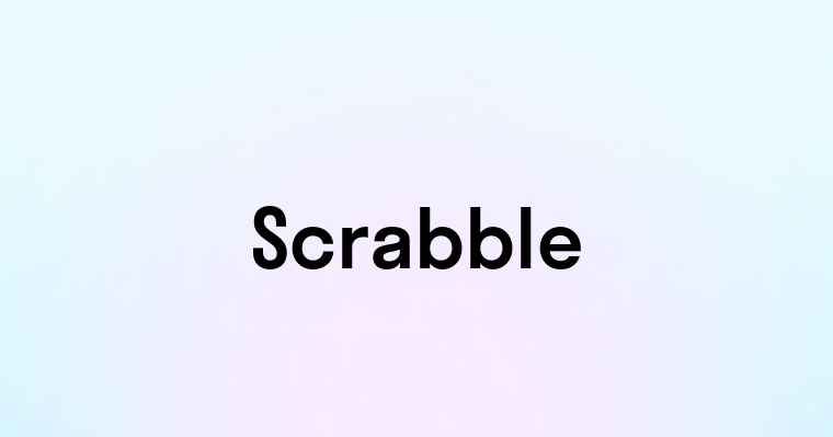 Scrabble